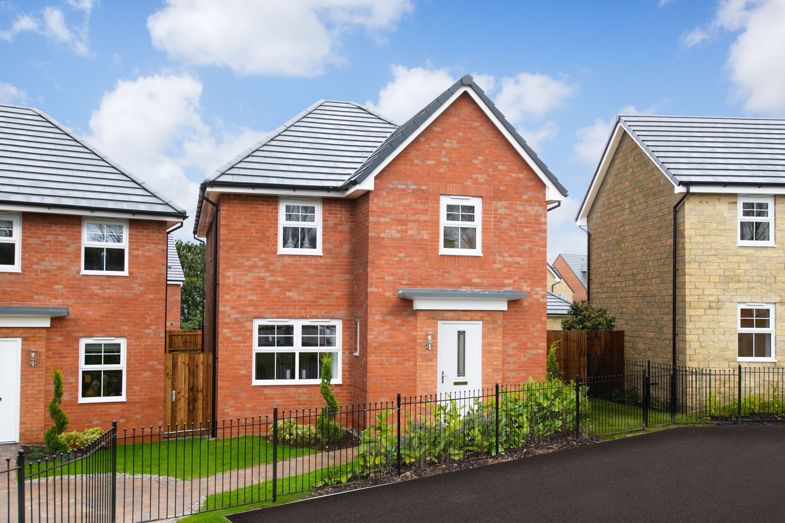 Outside view of 4 bedroom detached Kingsley